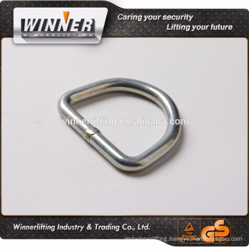 Gold Supplier 50mm Width Zinc Plated Dee Shaped D Ring